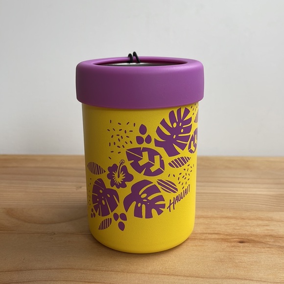 Hydro Flask Other - Hydro Flask Hawaii Limited Edition 12oz Cooler Cup Lemon Yellow Pink Purple NEW